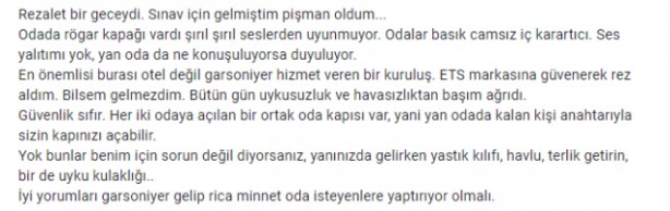 Foto - O otelin sahibinden müşterilere skandal cevap: … giyinmeye vakit bulamazsın! Rezalet ki ne rezalet