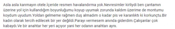 Foto - O otelin sahibinden müşterilere skandal cevap: … giyinmeye vakit bulamazsın! Rezalet ki ne rezalet