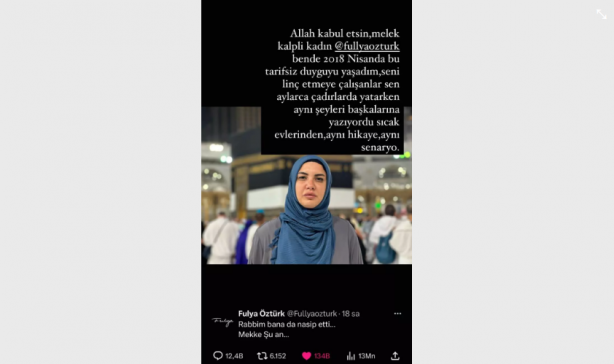 Foto - O sanatçıdan Fulya Öztürk’e destek geldi! Melek kalpli kadın