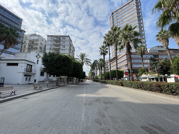 O şehir sıcaktan adeta boşaldı