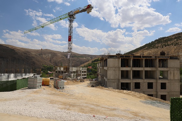 Foto - O şehirde deprem konutları yükseliyor