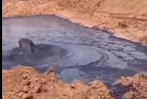 Foto - O şehrimizden petrol fışkırıyor! Kimseler neler olduğunu anlayamadı, görüntüler Türkiye'yi ayağa kaldırdı