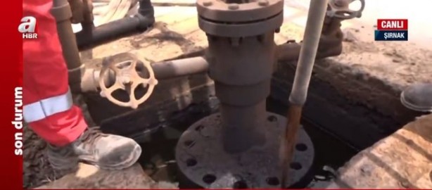 Foto - O şehrimizden petrol üstüne petrol fışkırıyor! Bölgede çalışan görevliler bile şokta