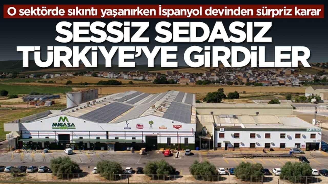 O sektörde deprem yaşanırken İspanyol devinden sürpriz karar: Sessiz sedasız Türkiye'ye girdiler