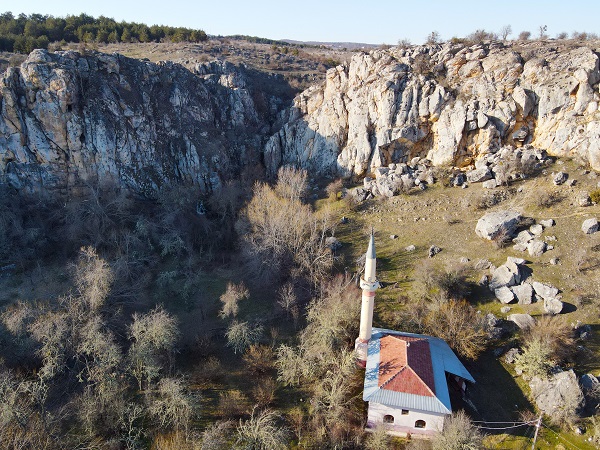 Foto - O şelale tamamen kurudu! 