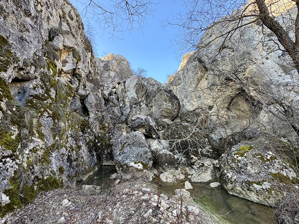 Foto - O şelale tamamen kurudu! 