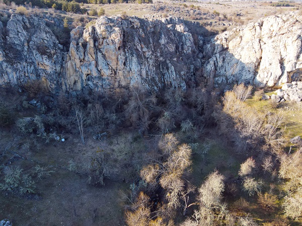 O şelale tamamen kurudu! 