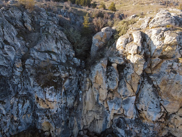 Foto - O şelale tamamen kurudu! 