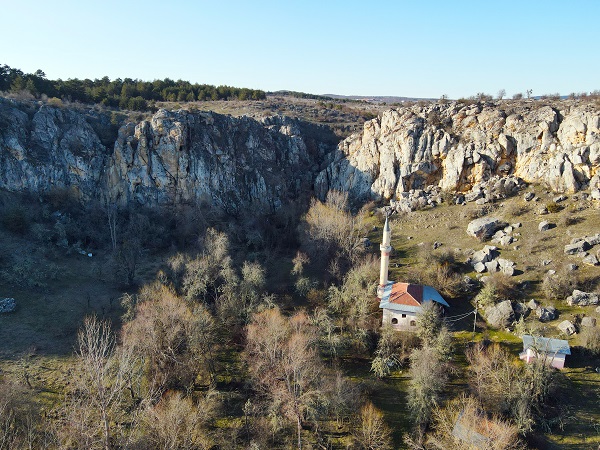 Foto - O şelale tamamen kurudu! 