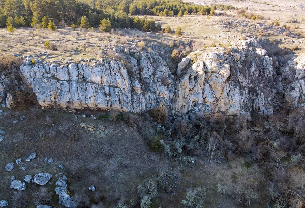 Foto - O şelale tamamen kurudu! 