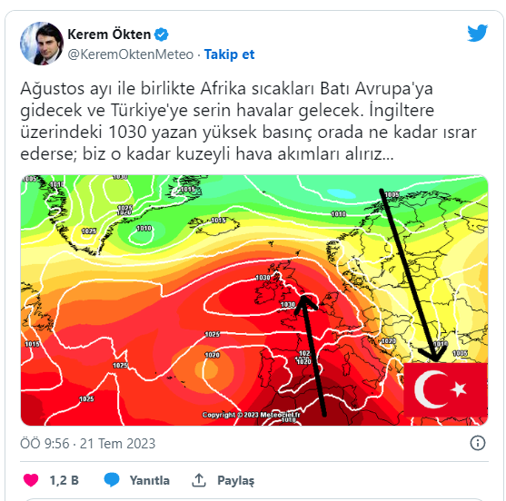 Foto - O tarihte geceleri yorgan battaniye ile uyuyacağız! Sonunda serin hava müjdesi geldi