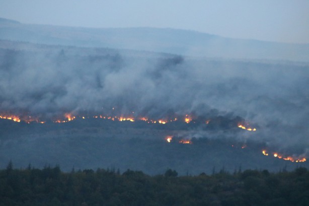 Foto - O ülkede başlayan yangın Türkiye sınırına dayandı! 'Yangın bir şehir büyüklüğünde'