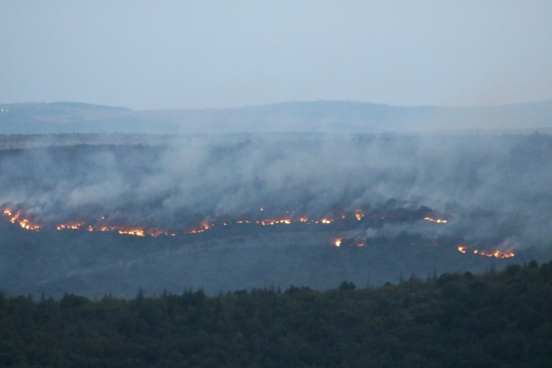 Foto - O ülkede başlayan yangın Türkiye sınırına dayandı! 'Yangın bir şehir büyüklüğünde'