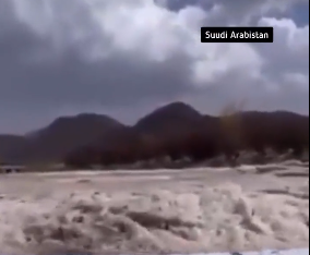 Foto - O ülkede çöller yeşillendi, nehirler oluştu! Kıyamet alameti mi? Akıllara o Hadis-i Şerif geldi