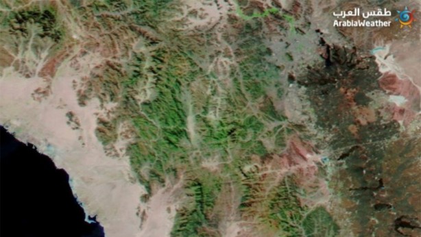 Foto - O ülkede çöller yeşillendi, nehirler oluştu! Kıyamet alameti mi? Akıllara o Hadis-i Şerif geldi