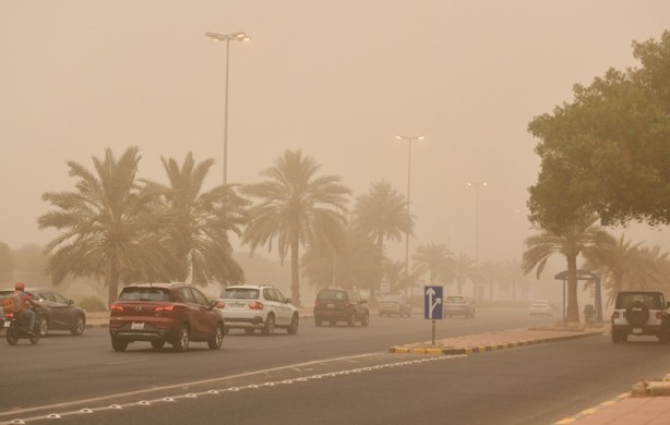 Foto - O ülkede kum fırtınası