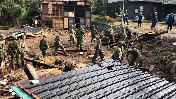 Foto - O ülkede sel faciası yaşanıyor