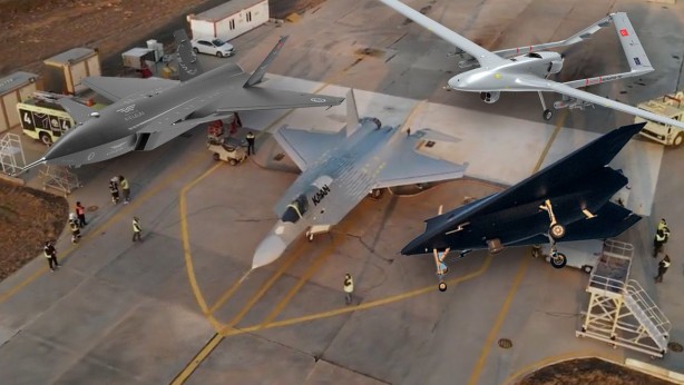 Foto - O ülkenin ordusu Kızılelma ve Kaan için teyakkuza geçti! Uzaya gönderme kararı aldılar