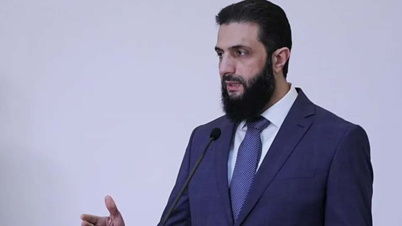 Foto - Ahmed Şara: Bu bir savaş ilanı!