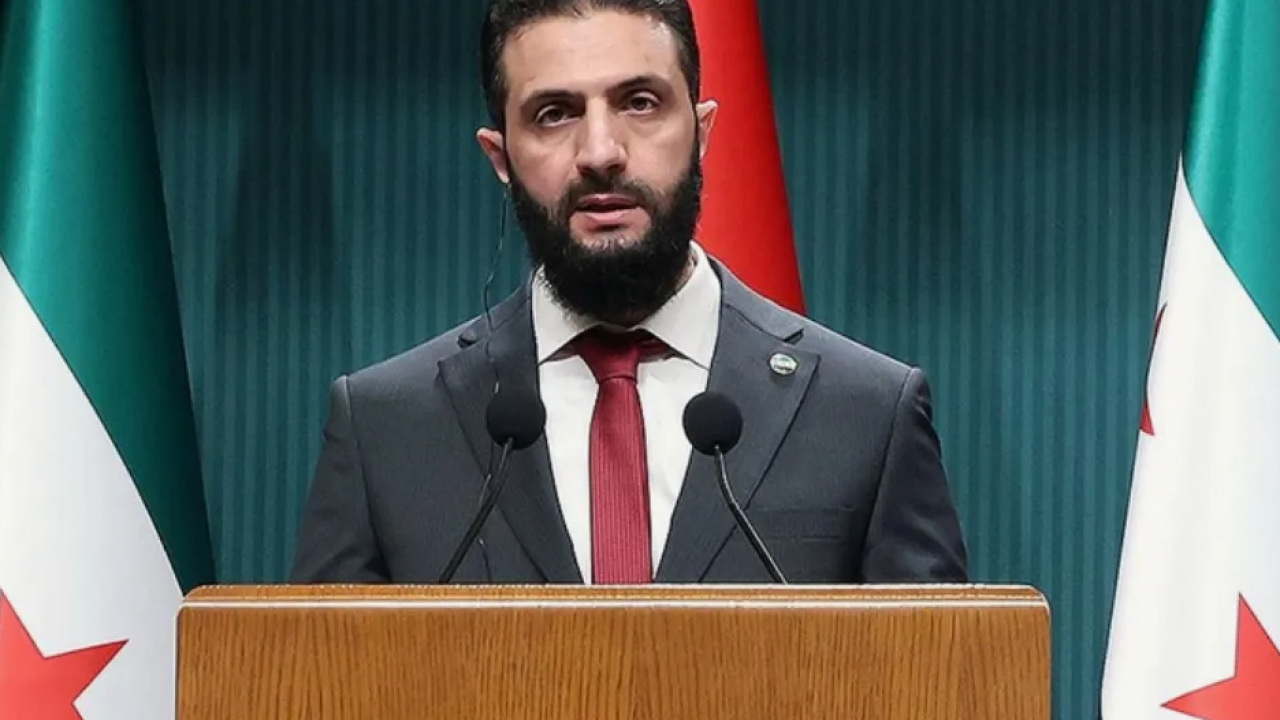 Foto - Ahmed Şara: Bu bir savaş ilanı!