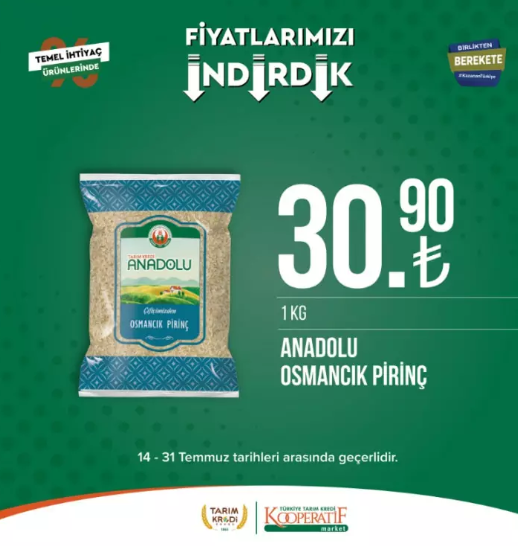 Foto - O ürünleri alana süt bedava! Tarım Kredi'den indirim fırtınası