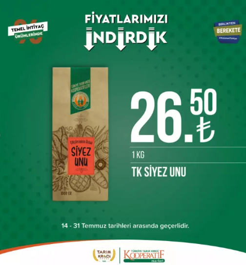 Foto - O ürünleri alana süt bedava! Tarım Kredi'den indirim fırtınası