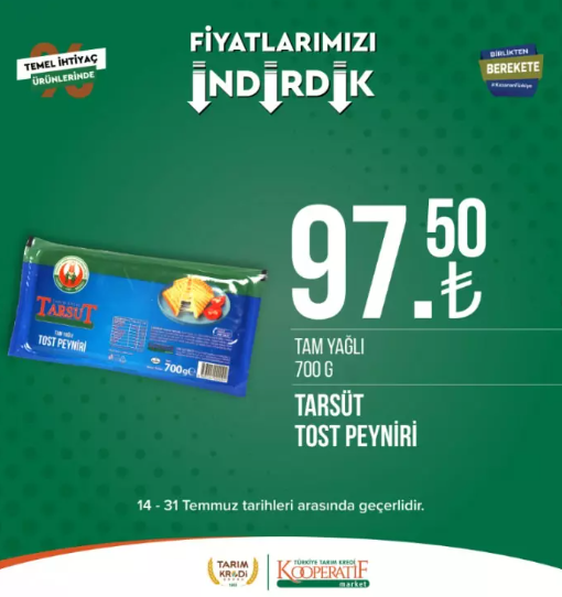 Foto - O ürünleri alana süt bedava! Tarım Kredi'den indirim fırtınası