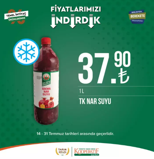 Foto - O ürünleri alana süt bedava! Tarım Kredi'den indirim fırtınası