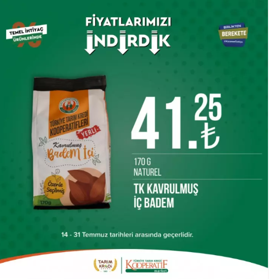 Foto - O ürünleri alana süt bedava! Tarım Kredi'den indirim fırtınası