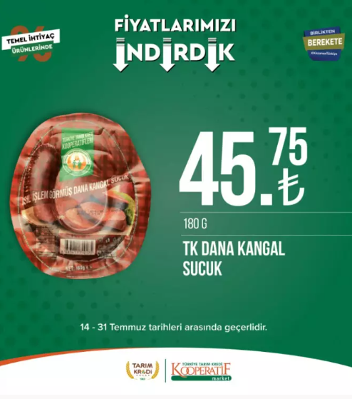 Foto - O ürünleri alana süt bedava! Tarım Kredi'den indirim fırtınası