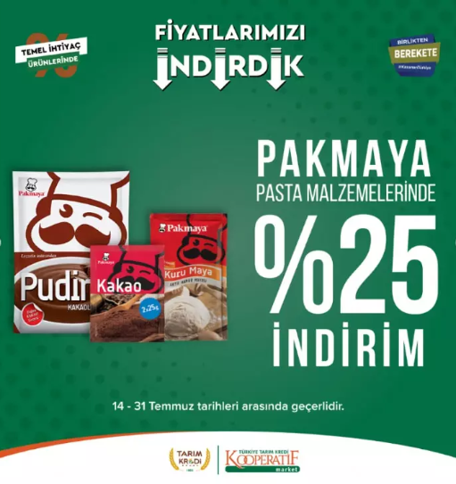 Foto - O ürünleri alana süt bedava! Tarım Kredi'den indirim fırtınası