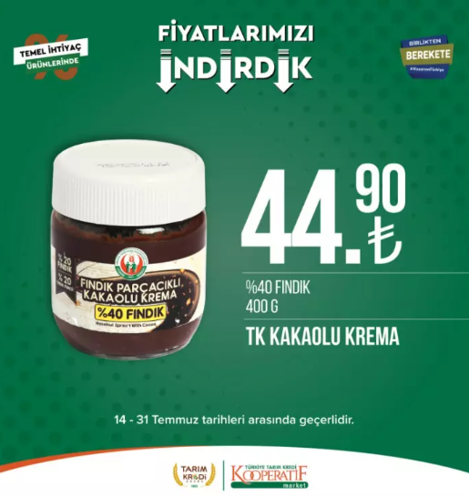 Foto - O ürünleri alana süt bedava! Tarım Kredi'den indirim fırtınası