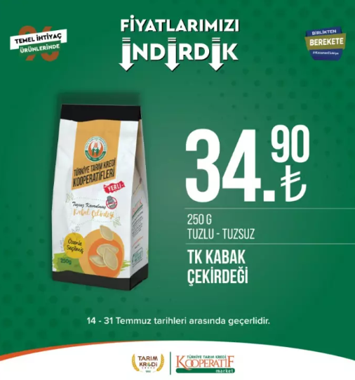 Foto - O ürünleri alana süt bedava! Tarım Kredi'den indirim fırtınası