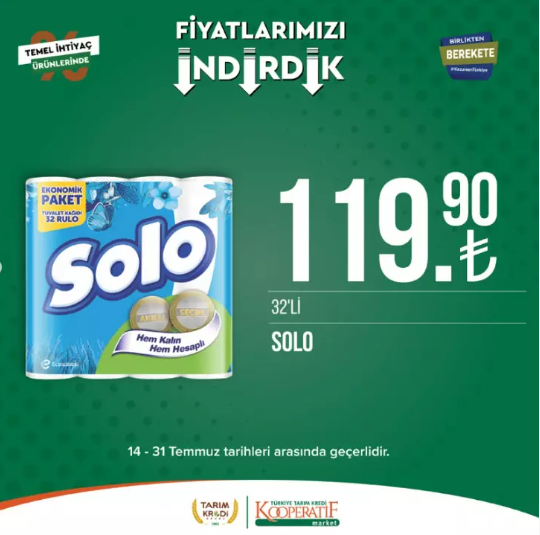 Foto - O ürünleri alana süt bedava! Tarım Kredi'den indirim fırtınası