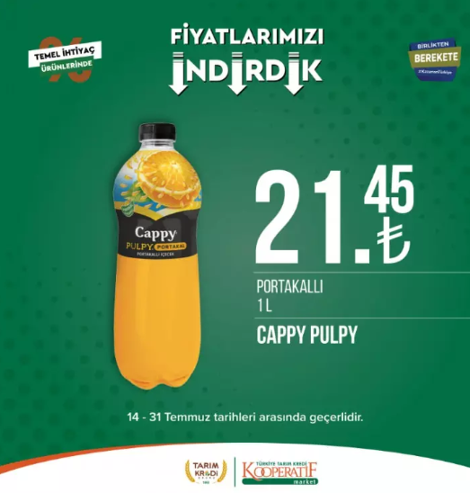 Foto - O ürünleri alana süt bedava! Tarım Kredi'den indirim fırtınası