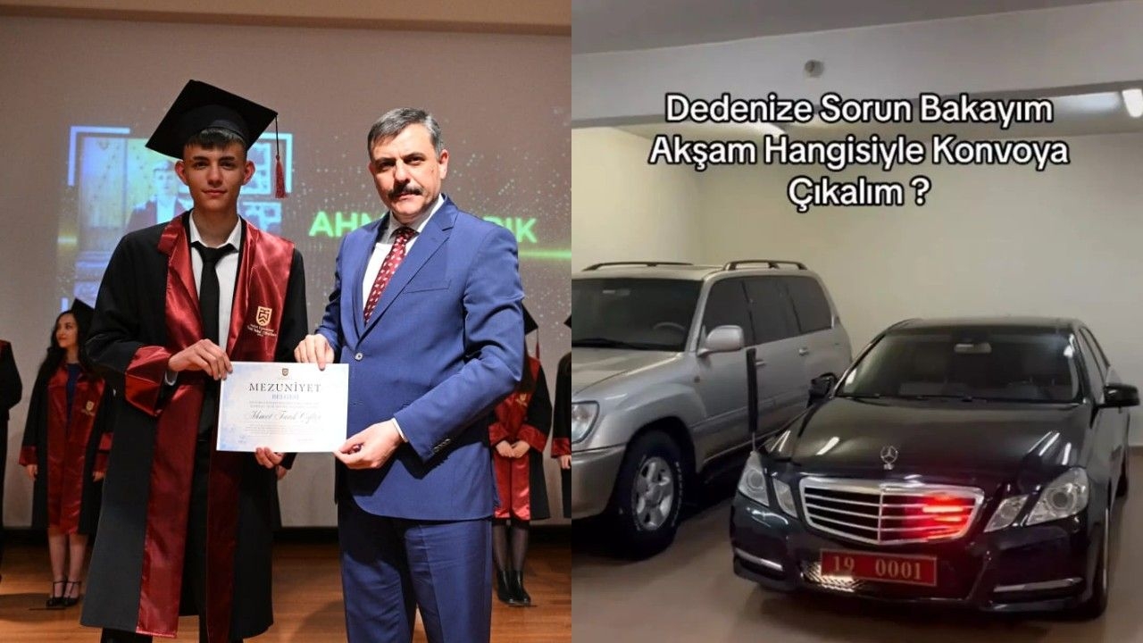 Foto - O valinin oğlundan skandal paylaşımlar! Yazık, vallahi yazık