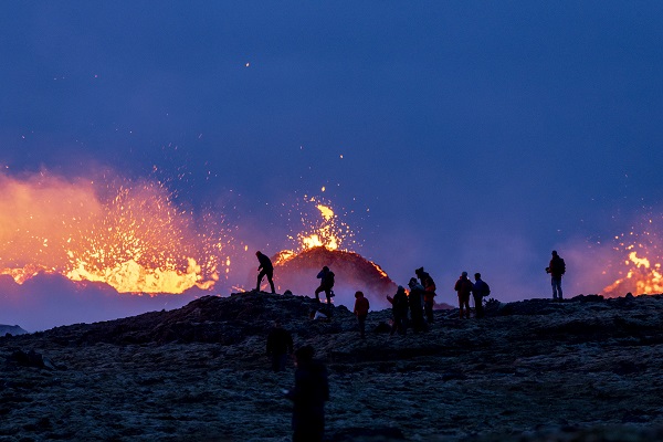 Foto - O yanardağ harekete geçti
