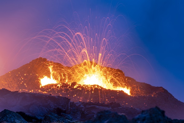 Foto - O yanardağ harekete geçti