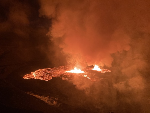 Foto - O yanardağ tekrar harekete geçti