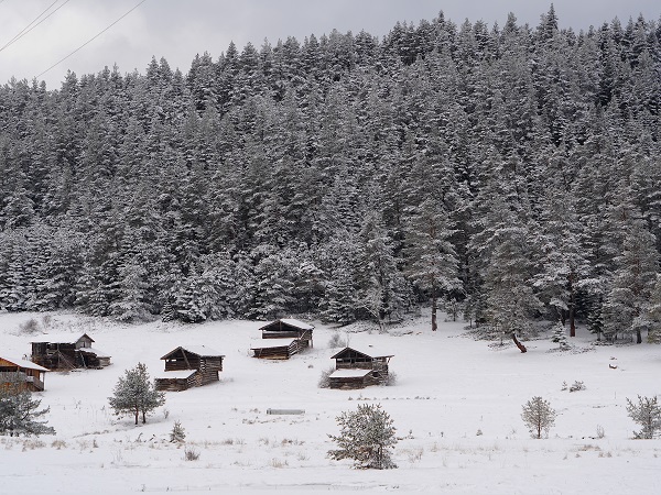 Foto - O yayladan kartpostallık kış görüntüleri