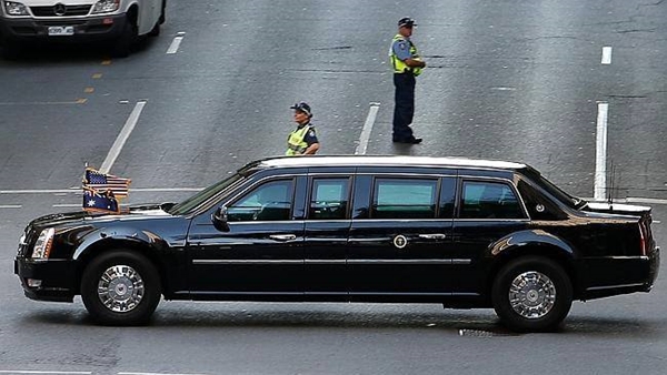 Foto - Obama'nın arabası özellikleriyle hayrete düşürüyor
