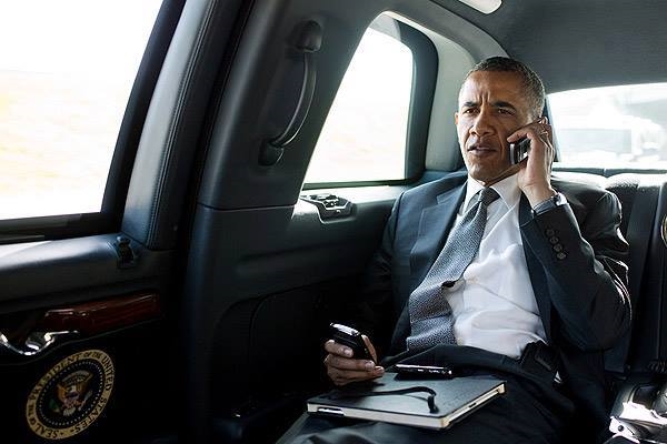 Foto - Obama'nın arabası özellikleriyle hayrete düşürüyor