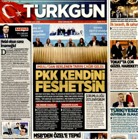 Foto - Öcalan çağrıyı yaptı! Türk medyası böyle gördü… O gazete neden üzgün?