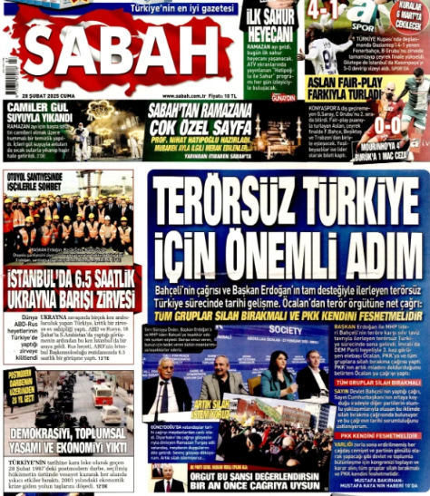 Foto - Öcalan çağrıyı yaptı! Türk medyası böyle gördü… O gazete neden üzgün?