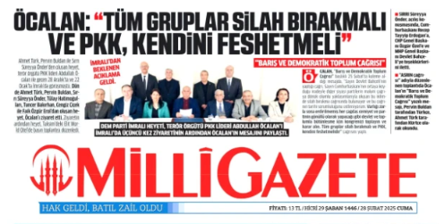 Foto - Öcalan çağrıyı yaptı! Türk medyası böyle gördü… O gazete neden üzgün?