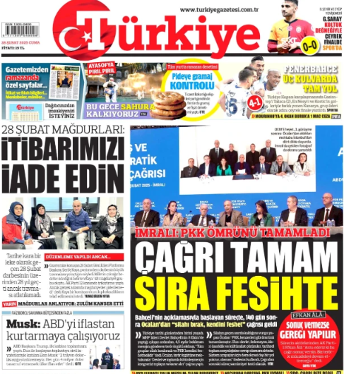 Foto - Öcalan çağrıyı yaptı! Türk medyası böyle gördü… O gazete neden üzgün?