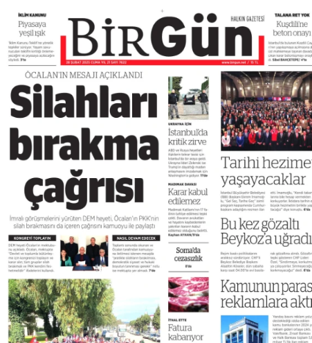 Foto - Öcalan çağrıyı yaptı! Türk medyası böyle gördü… O gazete neden üzgün?