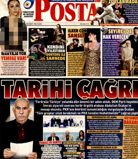 Foto - Öcalan çağrıyı yaptı! Türk medyası böyle gördü… O gazete neden üzgün?