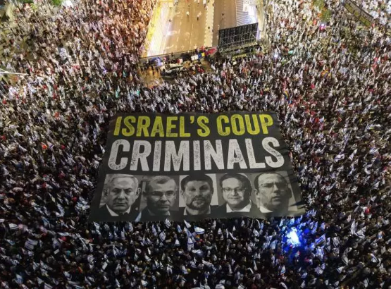 Foto - Öfke büyüyor! On binlerce İsrailli sokağa indi