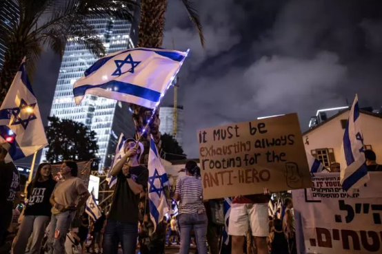 Foto - Öfke büyüyor! On binlerce İsrailli sokağa indi